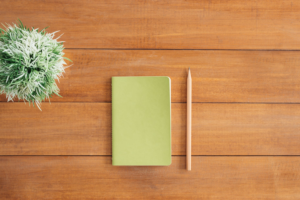 note and pencil